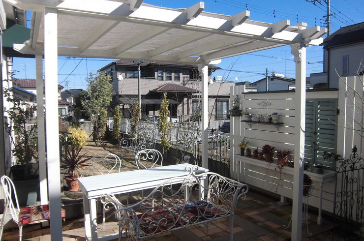 パーコラとウッドフェンス